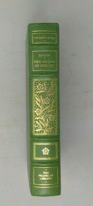 The Franklin Library Leather The Origin Of Species By Charles Darwin Limited Ed
