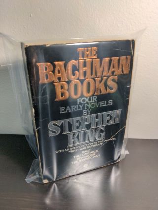 The Bachman Books Four Early Novels Stephen King 1985 Trade Paperback 1st Print