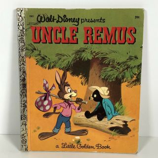 Walt Disney Uncle Remus Little Golden Book D85 20th Printing 1969 Song Of South