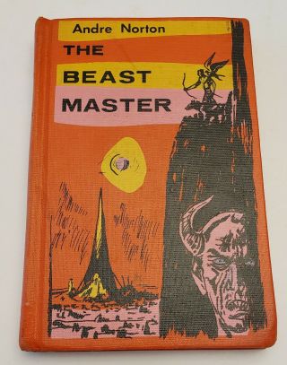 The Beast Master By Andre Norton 1959 1st Edition Hardcover Vintage Rare Book