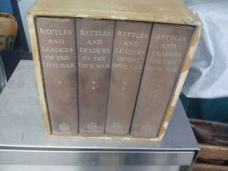Battles And Leaders Of The Civil War In 4 Volumes,  1956 With Box