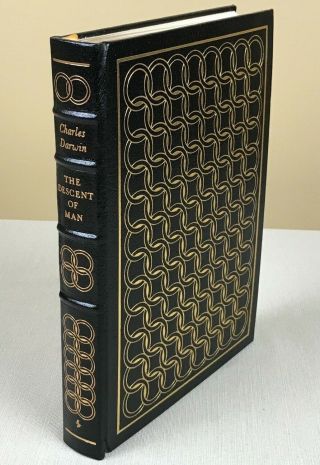 Full Leather Ed. ,  Easton Press,  Charles Darwin,  The Descent Of Man,  1979