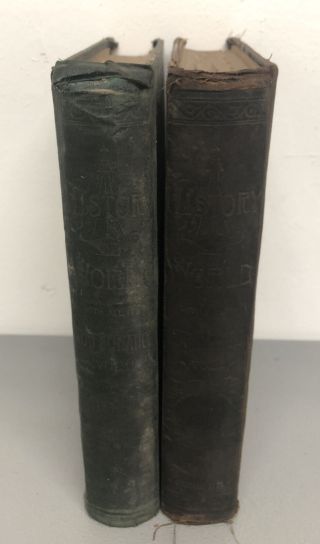 A History Of The World,  With All Its Great Sensations Vol 1 And Vol 2 1887 3