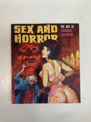 Sex And Horror Art Of Fernando Carpucino Italian Fumetti Erotic Horror Comic