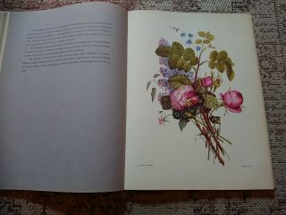Jean Louis Prevost BOUQUETS - 18 A3 Single Studies of Bouquets Hardback book, 3