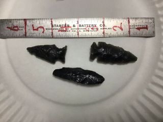 Ancient Indian Artifacts From Southeast Oregon All Made Of Obsidian
