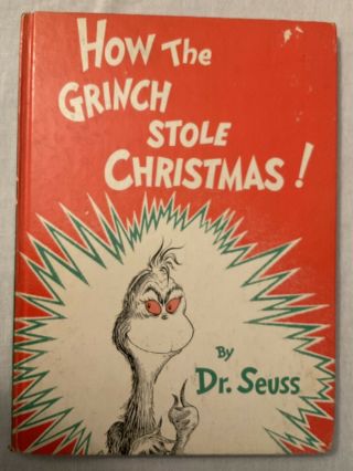 How the Grinch Stole Christmas Dr.  Suess 1957 Hardcover/SNEETCHES & The Oobleck 2