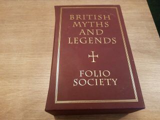 British Myths And Legends.  Three Volume Set - Folio Society