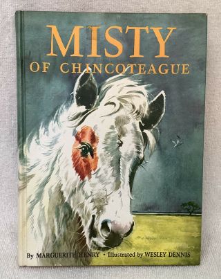 Marguerite Henry Misty Of Chincoteague (1947) 1964 Signed By Author And Dennis