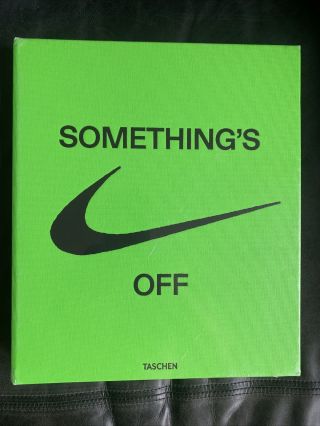 Nike Off White Icons “somethings Off” Book By Virgil Abloh,  Special Edition,