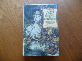 W.  B.  Yeats: " Treasury Irish Myth Legend Folklore " Hc.  Book W/dj Folktales Lore