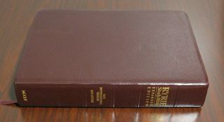 Ryrie Study Bible Expanded Edition Maroon Leather Red Letter NIV Moody 1994 3