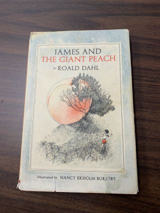 James And The Giant Peach Roald Dahl 1961 Alfred Knopf Hardcover Trade Edition