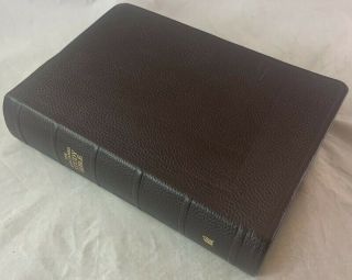 Black Leather The King James Study Bible Thomas Nelson 1988 Red Letter
