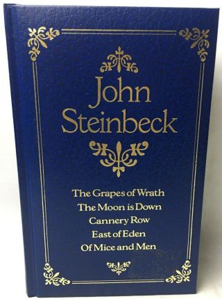John Steinbeck Grapes Of Wrath - Moon Is Down - Cannery Row - East Of Eden - Mice & Men