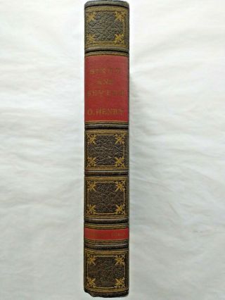 Sixes And Sevens The Complete Edition Of O.  Henry Antique 1911 Book