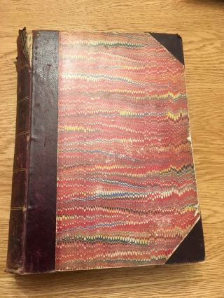 Vintage Book,  The Quiver,  1880 A Vision Of The Saints.