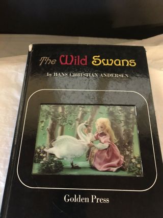 Vintage 1966 The Wild Swans By Han Christian Andersen Golden Press Hologram