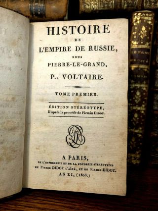 1803 History Of Russian Empire Under Peter The Great
