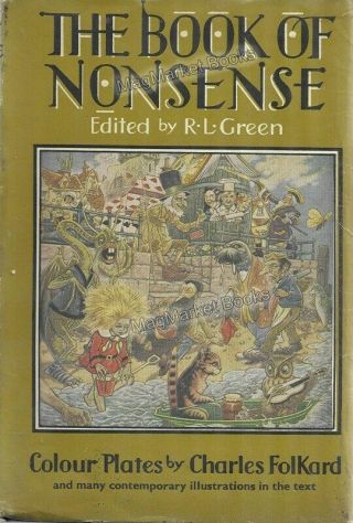 Vintage Book: The Book Of Nonsense Edited By R L Green (1973)