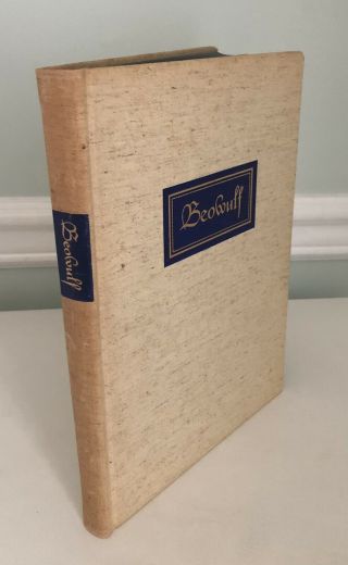 Beowulf - Illustrated By Lynd Ward - Art Deco Color Plates - 1939 Heritage Press