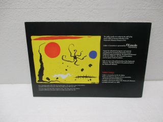 2000 Alexander Calder Creatures Connecticut Museum of Art Exhibition Guide 2