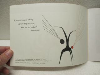 2000 Alexander Calder Creatures Connecticut Museum of Art Exhibition Guide 3