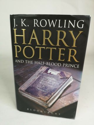 Harry Potter And Half Blood - Prince First Edition Adult (h2)