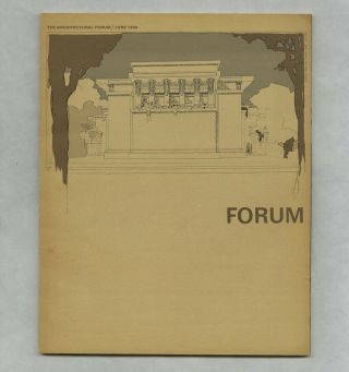 1969 Frank Lloyd Wright Architectural Forum Harry Weese I.  M.  Pei Vieux Carre
