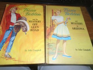 Trixie Belden And The Mystery Off Glen Road/mystery In Arizona/ 5 & 6 Whitman