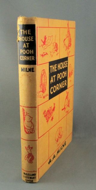 THE HOUSE AT POOH CORNER (1925) RARE ed.  - by A.  A.  Milne.  Illus by E.  H.  Shepard 2