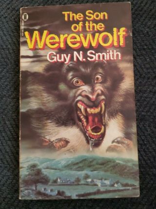 Guy N.  Smith Son Of Werewolf English Library 1979 Signed
