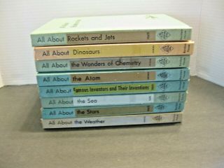 All About Books Set Of 8 Vintage 1950 