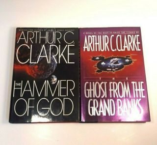 The Hammer Of God/ghost From The Grand B - Arthur C.  Clarke - 1st Edition Hardcover