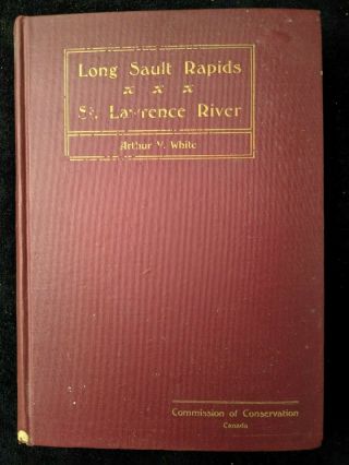 Long Sault Rapids St.  Lawrence River By Arthur V.  White 1913