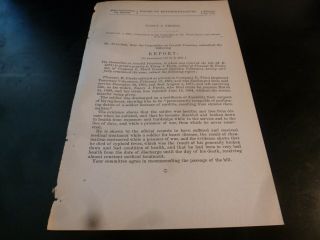 Government Report 1886 Pleasant Freels Co E 3rd Reg Tennessee Vol Civil War