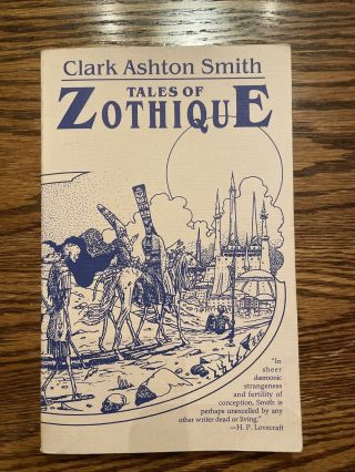 Tales Of Zothique By Clark Ashton Smith First Print Printing (paperback 1995)