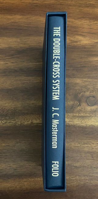 The Double - Cross System By J.  C.  Masterman (2007,  Folio Society W/slipcase)