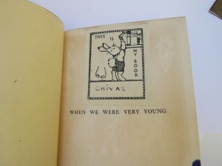 When We Were Very Young By A.  A.  Milne 19th Edition 1929