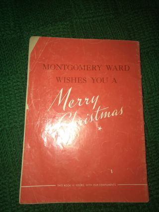 1939 Rudolph The Red - Nosed Reindeer First Edition Montgomery Ward Robert L May 2