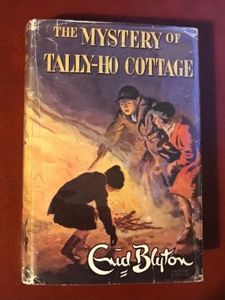 Enid Blyton The Mystery Of Tally Ho Cottage 1958 Hardback Dust Jacket