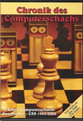 Computer Schach Und Spiele / Css - Chronik Des Computerschachs - Auf Dvd