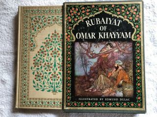 Rubaiyat Of Omar Khayyam,  1937,  Vintage,  Boxed,  Illustrations By Edmund Dulac