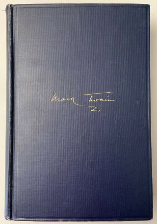 Mark Twain’s Notebook.  Samuel Clemens.  1935 First Edition
