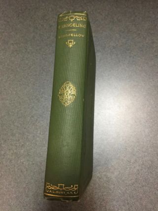 Evangeline: A Tale Of Acadie By Henry Wadsworth Longfellow (1900,  Leatherette)