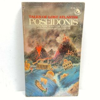 Poseidonis,  Tales Of Lost Atlantis By Clark Ashton Smith - Ballantine Pb