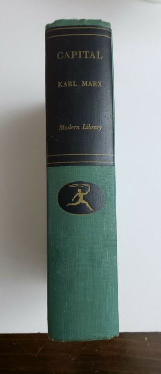 Karl Marx Capital 1906 A Critique Of Political Economy Modern Library Edition