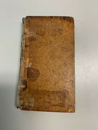 1811 Antique Book - Rasselas - A Tale By Dr.  Samuel Johnson - 200,  Yrs Old Rare