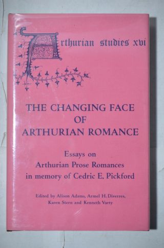 Arthurian Studies Xvi: Changing Face Arthurian Romance,  Ed.  Adams,  Hc/dj,  1986