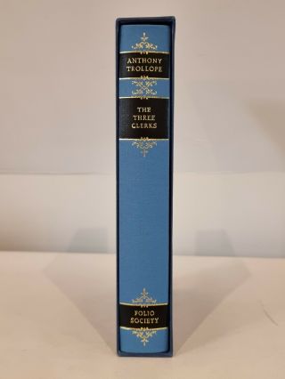 The Three Clerks - Anthony Trollope - Folio Society 1992 1st edition - VGC 2